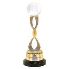 Image of Malaysia Tourism Award Trophy.